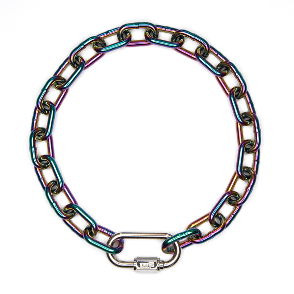 Chain Collar - Rainbow