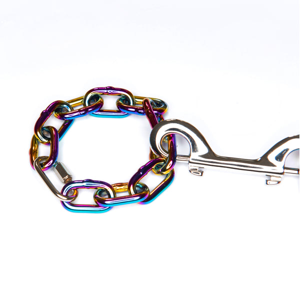Chain Cuffs - Rainbow
